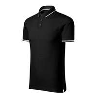Malfini Malfini 251 Perfection plain galléros férfi póló fekete színben