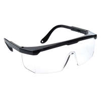Portwest Portwest PW33 munkavédelmi szemüveg víztiszta lencsével, fekete kerettel