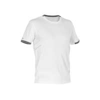 Dassy Dassy Nexus férfi kereknyakú póló fehér/antracitszürke színben