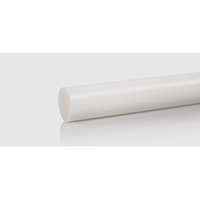Röchling Teflon rúd fehér színben 25 mm átmérő