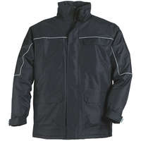 Coverguard Coverguard Ripstop szakadásbiztos munkavédelmi kabát fekete színben