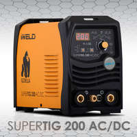iWeld iWeld Gorilla Supertig 200 AC/DC hegesztő inverter (8TIG200SPRACDC)