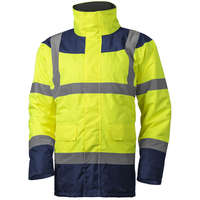 Coverguard Coverguard Keta vízhatlan fluo kabát sárga színben