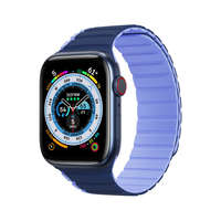 DuxDucis Apple Watch szíj 38/ 40/ 41 mm DuxDucis Magnetic LD szilikon - kék
