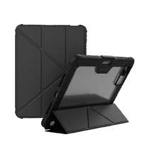 NILLKIN Nillkin Bumper PRO védőtok többszögből állítható állvánnyal, iPad Pro 12,9 (2020/2021/2022) és iPad Air 13 (2024/2025) készülékhez fekete