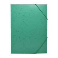 Bluering Gumis mappa A4, festett prespán mintás karton Bluering® zöld