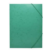 Bluering Gumis mappa A4, festett prespán mintás karton Bluering® zöld