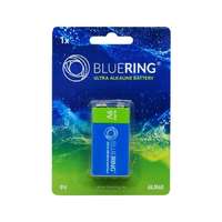 Bluering Elem 9V-os 6LR61 tartós alkáli Bluering®