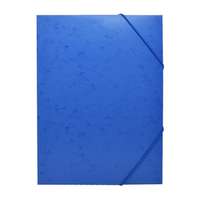 Bluering Gumis mappa A4, festett prespán mintás karton Bluering® kék
