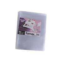 Fornax Genotherm `L` A4, 100 micron víztiszta, felül-oldalt nyitható, 50 db/csomag, Fornax