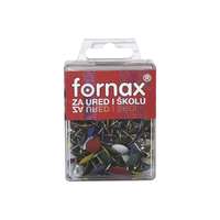 Fornax Rajzszeg BC-22 színes műanyag dobozban Fornax