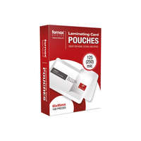 Fornax Lamináló fólia 65x95mm, TB kártya 125 micron 100 db/doboz, Fornax