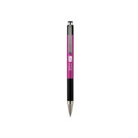 Zebra Golyóstoll 0,7mm, metál pink test, Zebra F-301A, írásszín kék