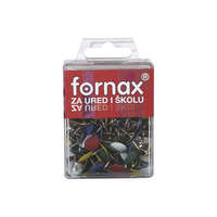 Fornax Rajzszeg BC-22 színes műanyag dobozban Fornax
