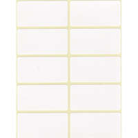 Egyéb Etikett címke, 25x50mm, 6 lap, 10 címke/lap