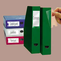 DJOIS DJOIS Címketartó zseb, 75x150 mm, öntapadó, DJOIS