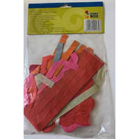 Girland, színes, szalaggal UTOLSÓ CSOMAG