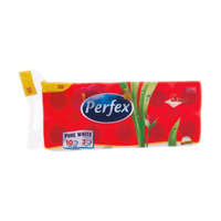 Perfex Toalettpapír 3 rétegű 100% cellulóz 84 lap/tekercs 8+2 tekercs/csomag Boni Perfex