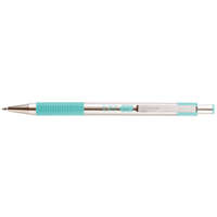 Zebra Golyóstoll 0,7mm, pasztell zöld test, Zebra F-301, írásszín kék