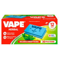 Vape Szúnyogirtó utántöltő lap elektromos készülékhez 30 lap Herbal VAPE