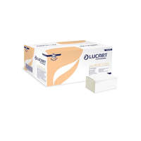 Lucart Kéztörlő 1 rétegű V hajtogatású 250 lap/csomag 20 cs/karton Beige Easy Lucart_863064P natúr