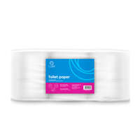 Bluering Toalettpapír 2 rétegű közületi átmérő: 19 cm 100 % cellulóz 180 m/tekercs 12 tekercs/csomag_Bluering®_20C180P hófehér