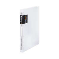 Karton Gyűrűskönyv A4, 4 gyűrűs 2cm gerinc PP, Karton P+P Opaline fehér