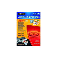Fellowes Lamináló fólia, 65x95mm, 125 mikron, fényes, 100 db/doboz, Fellowes®