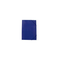 Evo Gumis mappa A4, 400g. karton EVOffice kék
