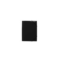 Evo Gumis mappa A4, 400g. karton EVOffice fekete