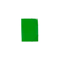 Evo Gumis mappa A4, 400g. karton EVOffice zöld
