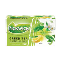 Pickwick Zöld tea 20 filter/doboz 37,5 g Pickwick Zöld tea variációk borsmenta/jázmin/citrom/natúr
