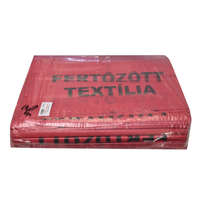 Egyéb Hulladékgyűjtő zsák „Fertőzött textília” 400 + 2 x 180 x 1100 mm piros