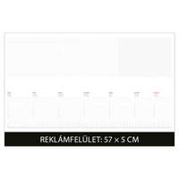 Dayliner Asztali naptár könyöklő 570 x 380 mm, fehér lapokkal fekete Dayliner 2026.