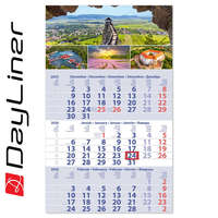 Dayliner Speditőr naptár 1 tömb, 3 hónap Primus Club 300 × 480 mm, fehér lapokkal Magyarország Dayliner 2026.