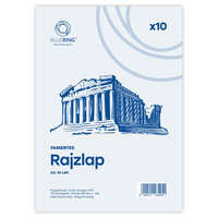 Bluering Rajzlap A3, famentes fóliázva Bluering® 10 ív/csomag,