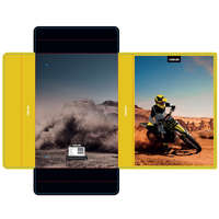 Nebulo Füzetbox A4, hullámkarton, Motorcross, Nebulo