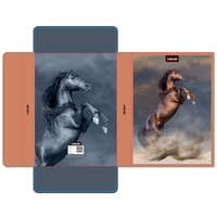 Nebulo Füzetbox A4, hullámkarton, Szürke Ló, Nebulo