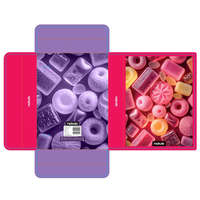 Nebulo Füzetbox A5, hullámkarton, Candy, Nebulo