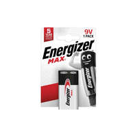 Energizer Elem 9V 6LR61 Max 1 db/csomag, Energizer