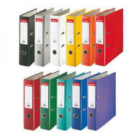 Esselte Iratrendező A4, 5cm, élvédő sínnel, 81191 Esselte Economy sárga