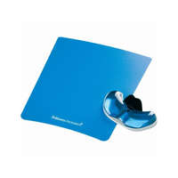 Fellowes Tenyértámasz Fellowes® Health-V™ Crystal, kék