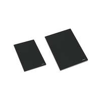 AMBAR AMBAR Füzet, tűzött, A5, sima, 80 lap, AMBAR "Classic", fekete