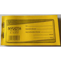 Nyugta VECTRA-LINE 50x2 lapos 4 soros 1 db
