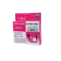 Orink Brother CB11/LC980/LC985/LC1100XL tintapatron magenta ORINK