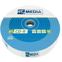 MYMEDIA MYMEDIA CD-R lemez, 700MB, 52x, 10 db, zsugor csomagolás, MYMEDIA (by VERBATIM)
