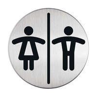 DURABLE DURABLE Információs piktogram, öntapadó, DURABLE "Női-Férfi WC"