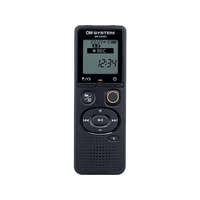 OM SYSTEM OM SYSTEM Diktafon, digitális, 4 GB memória, OM SYSTEM "VN-541PC", fekete