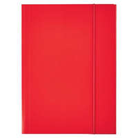 ESSELTE ESSELTE Gumis mappa, 15 mm, karton, A4, ESSELTE "Economy", piros