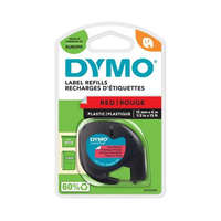 DYMO DYMO Feliratozógép szalag, 12 mm x 4 m, DYMO "Letratag", piros